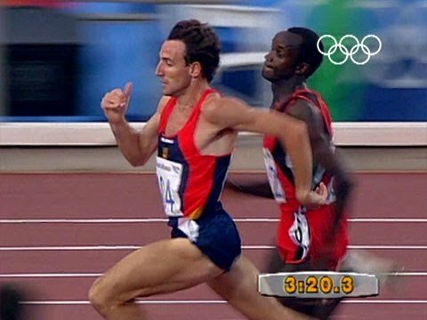 Fermin Cacho gana en Barcelona 92 los 1500 m