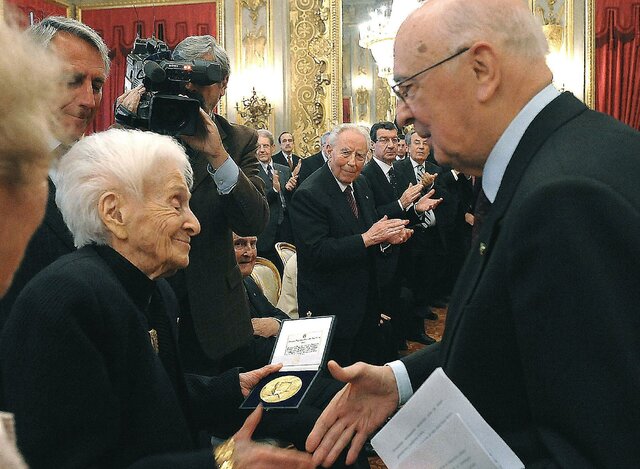 Rita Levi Montalcini vince il Nobel