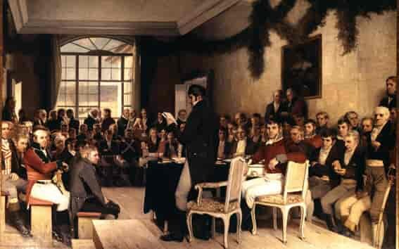 Norge blir underlagt Danmark som et lydrike