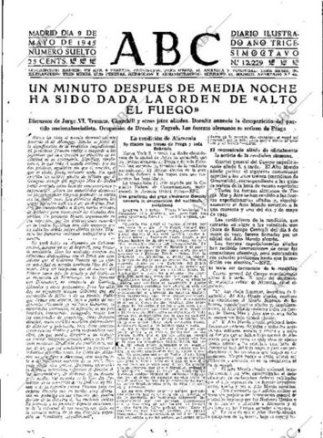 Final Segunda Guerra Mundial. Comienzo Guerra Fría