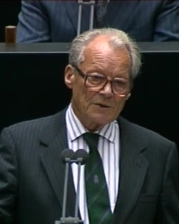 Willy Brandt dichiara alla CdN la nascita della Repubblica Federale Tedesca.