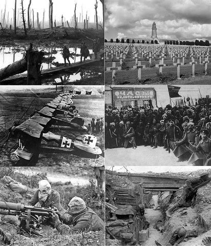 Inici de la 1a Guerra Mundial.