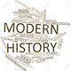 17319515 abstract word cloud for modern history with related tags and terms