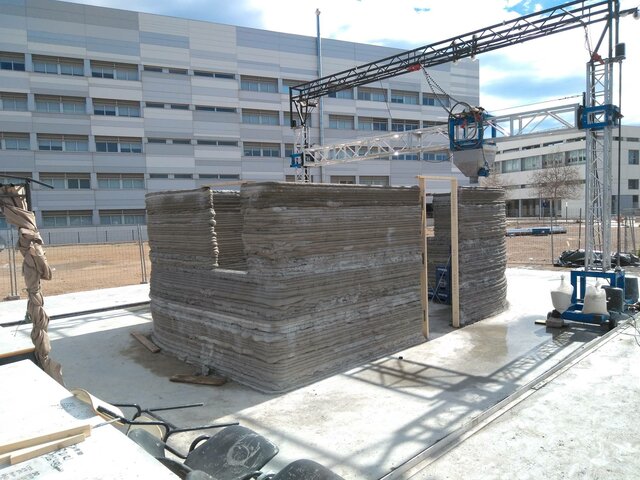 Casas construidas por impresión 3D