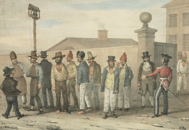 British Prisoners Settled in Australia