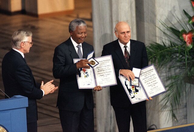 Premio Nobel Nelson Mandela