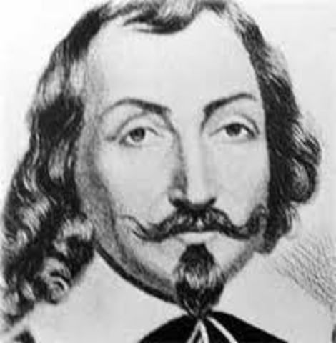 Samuel de Champlain discovers quebec