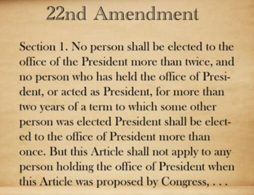The 22 Amendment