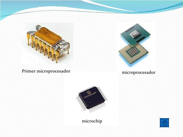 Aparece el microchips y el microprocesador