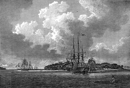 British ships called the first fleet