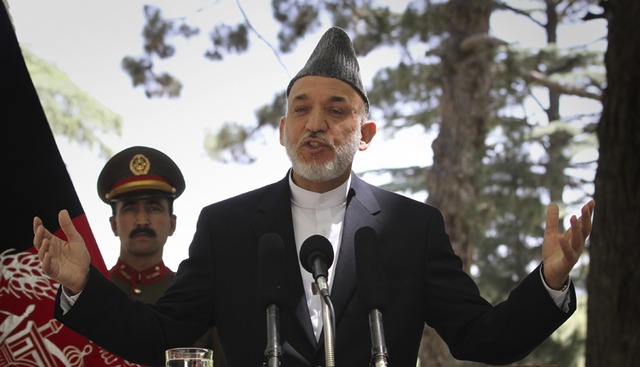 Hamid Karzai elected as head of state
