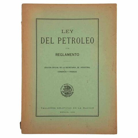 Primera Ley del Petroleo