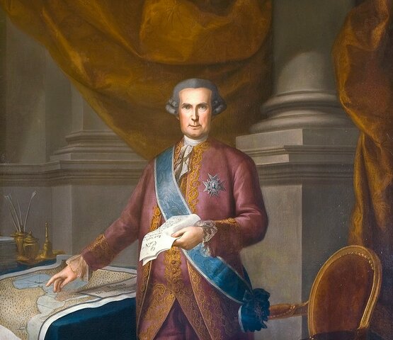 Llegada de Don José de Gálvez a Nueva España