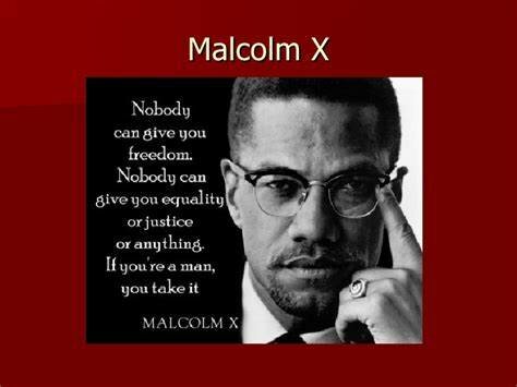Malcolm X and the Civil Rights Movement