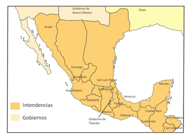 Creación del sistema de Intendencias