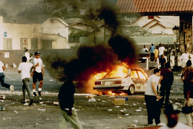 Rodney King's Beating Causes Californian Riots