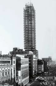 Inicio de construccion de la Torre Latinoamericana