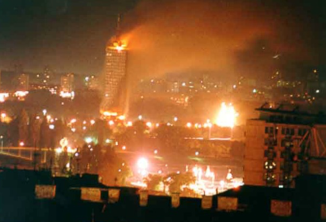 NATO bombing in Yugoslavia