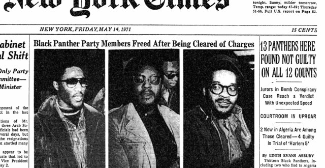 Urban Problems and the Black Panthers