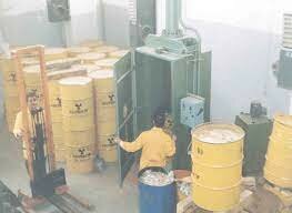 Radioactive liquid wastes