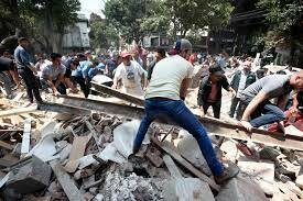 Sismo con una escala Richter de 7.1