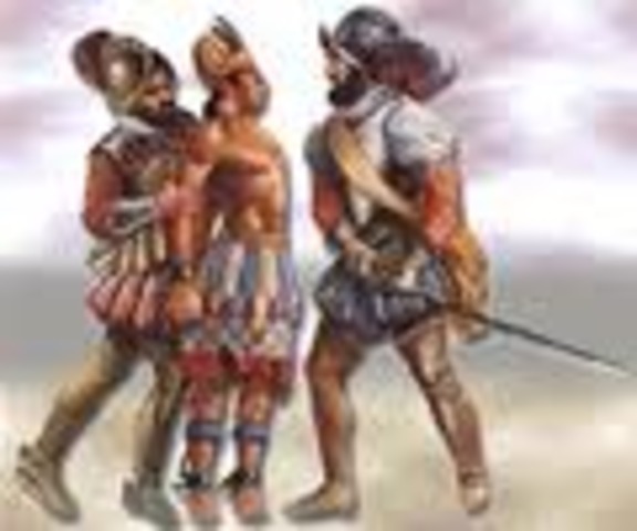 The Incan Empire is conquered