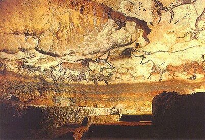 Cave painting from Lascaux