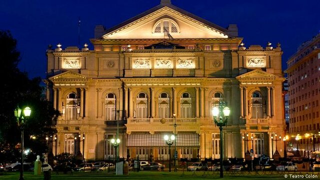 Inauguración del Teatro Colón