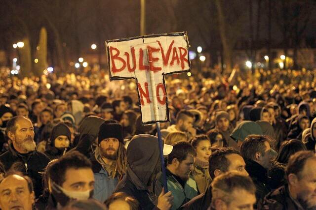 Primera fase de la obra, la "zona cero"