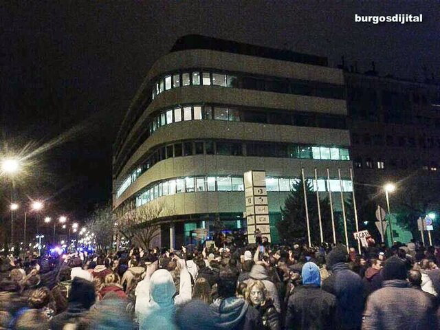 Inicio de la misma "marcha" de todos los días