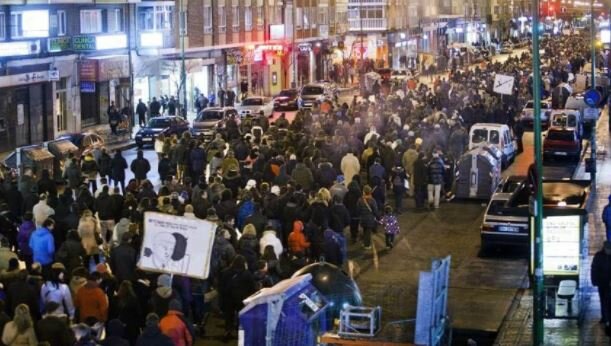 3er aniversario protestas, publiucación libro gamonal