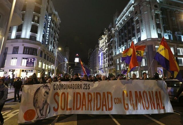 Protestas en España