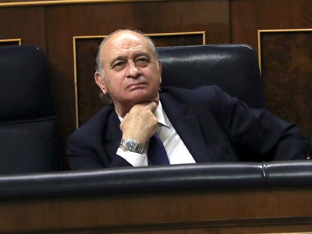 El ministro de Interior Jorge Fernández Díaz habla