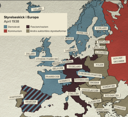 från demokrati till diktatur