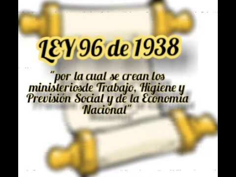 LEY 96 DE 1938