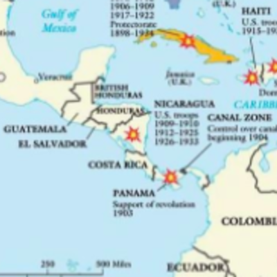 Timeline: Imperialism in Latin America