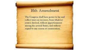 16th amendment
