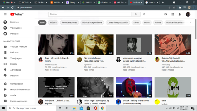 cuando conocí el anime