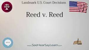 Reed v Reed
