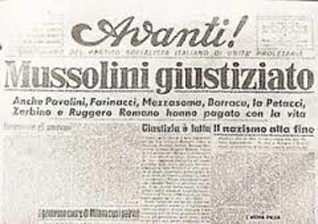 Mussolini kicked out of Socialist Party for pro-nationalistic sentiments regarding WWI
