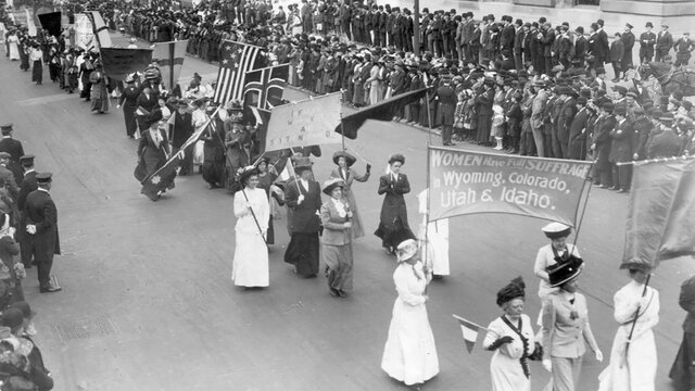 Suffrage parade