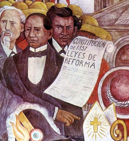 Documento que estableció serie de reformas al estado mexicano entre ellas incluían las leyes promulgadas