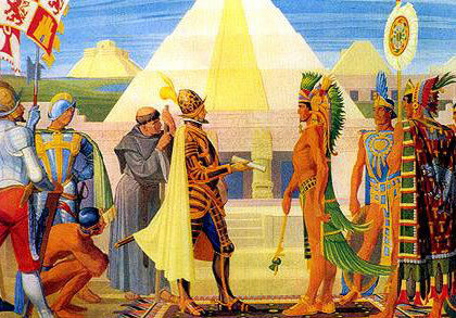 Los españoles llegaron a Tenochtitlán a conocer a Moctezuma
