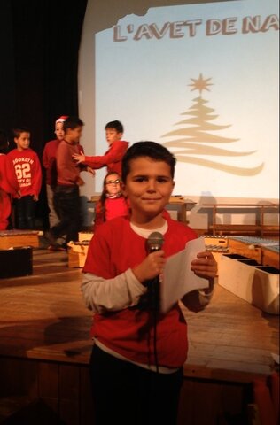 Mi primera presentación adelante de gente