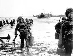 Landing at Normandy