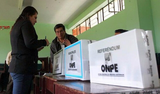 Se organizó un referéndum