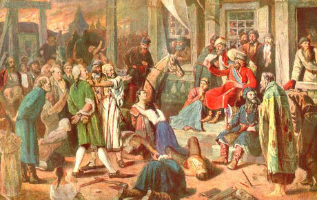 Orosz kozákfelkelés leverése