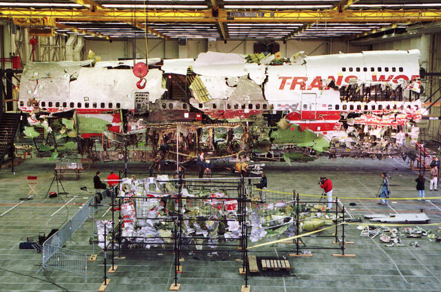 Coastal Combustion of TWA Flight 800