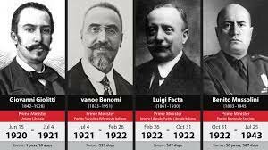 Mussolini forms alliance with Giolitti