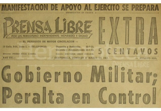 CORONEL ENRIQUE PERALTA AZURDIA